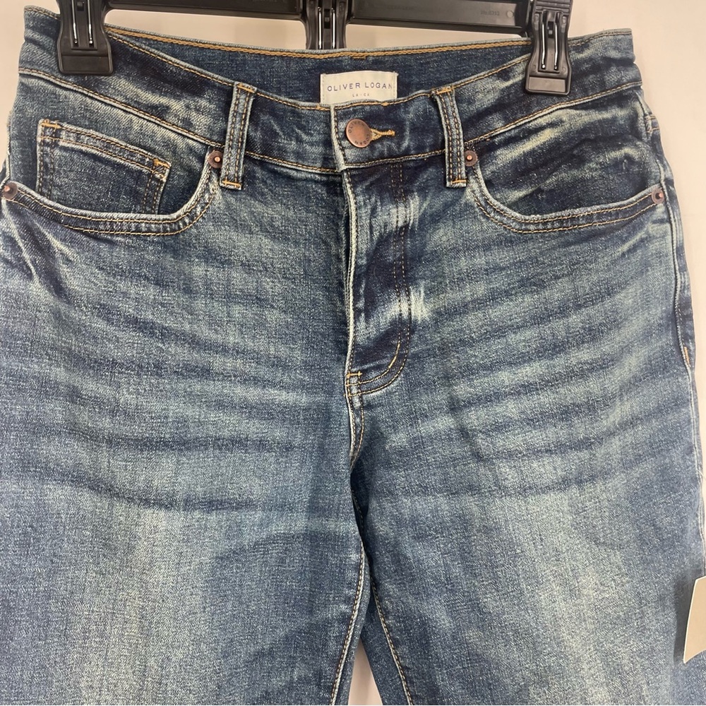 Classic Blue Boyfriend Jeans - Picture 3 of 8